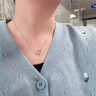 乔柏妲礼物18k彩金玫瑰金钻石项链女生日送老婆 【轻奢款】莫比乌斯项链 实拍图
