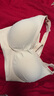 嫚熙哺乳内衣薄款聚拢无钢圈哺乳期喂奶孕妇文胸 松石绿L码 实拍图