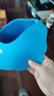 hapage宝宝洗头帽儿童防水护耳神器小孩洗发帽婴幼儿洗澡浴帽 【3D宇航熊猫】洗头帽 实拍图