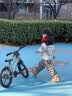 戴维贝拉（DAVE＆BELLA）儿童雪地靴男童靴子冬季女童加绒棉靴保暖鞋子童鞋雪地DB4224193 实拍图