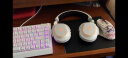 雷蛇（Razer）梭鱼X 幻彩 无线头戴式电竞游戏耳机耳麦 降噪麦克风 多平台兼容 吃鸡神器 白色 适配三角洲行动 实拍图