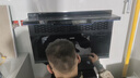 Lerma分体式集成灶家用变频大吸力自动清洗抽油烟机燃气灶一体灶套装侧吸下排式烟灶套餐 90cm语音(29立方+1级能效猛火) 天然气12T 实拍图