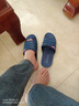 经典拖鞋舒适休闲一字拖居家情侣防滑男女凉拖鞋 蓝色 44 （偏小码建议拍大一码） 实拍图