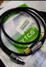 YYTCG发烧级镀银Type-c转USB-B方口音频线 dac解码线 手机电脑平板接调音台功放连接线 1米 实拍图