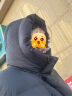 坦博尔羽绒服女长款时尚休闲百搭保暖加厚连帽面包服530832D 黑色 175  实拍图
