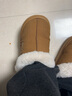 朴西棉拖鞋女士冬季包跟室内家居保暖厚底月子棉鞋女款外穿秋冬季 棕色 均码 (255mm) 适合39-40 实拍图