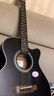 萨伽（SAGA）吉他云杉木SA600CBK黑入门民谣40英寸吉它 初学推荐送礼包教学 实拍图