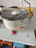 三角牌电火锅电煮锅家用多功能锅宿舍用锅蒸煮炒锅小电锅一体1-2-3-4-6人上蒸下煮可炒菜泡面锅电热锅 4L 【25CM锅口丨送304蒸笼】 实拍图