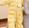 巴拉巴拉婴儿连体衣轻薄羽绒服男童女童宝宝2024冬装抱衣爬服208424120216 实拍图