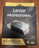 雷克沙（Lexar）USB 3.2高速读卡器 二合一CFexpress Type A/SD双卡读取 随配二合一数据线 实拍图