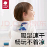 babycare隔汗巾儿童纯棉幼儿园垫背巾宝宝吸汗巾纱布婴儿大号a类 【经典款】 3条装 -格林一家 适用年龄2-4岁 实拍图