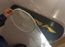李宁（LI-NING）羽毛球拍全碳素单拍风刃EVO对标风刃500比赛球拍黑色4U已穿线 实拍图