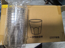 拜杰一次性杯子航空杯饮水杯啤酒白酒杯硬塑料茶杯八角杯200ML*500只 实拍图