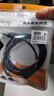 秋叶原（CHOSEAL）USB2.0转Mini USB数据线 平板移动硬盘行车记录仪键盘相机摄像机T型口充电连接线 2米 QS5308T2 实拍图