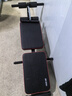 华亚（HUAYA） 仰卧板家用多功能仰卧起坐辅助板腹肌板健腹收腹器运动健身器材  黑色（可折叠 ） 实拍图