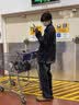 NEW OR MODE高街美式牛仔裤男港风复古潮牌设计感春秋季情侣休闲直筒阔腿裤子 黑色 XL 【建议140-155斤】 实拍图