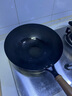 古臻匠炒锅炒菜不粘锅无涂层圆底精铁锅已开锅老式家用炒煎锅燃气灶专用 无耳款 精铁炒锅+铲+盖+刷 30cm 实拍图