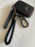 比亚迪F3 F0 M6 E6 G3 L3 S6 S7专用汽车钥匙包扣皮遥控保护套 黑色 晒单实拍图