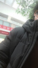坦博尔羽绒服女短款秋冬连帽宽松保暖女士外套厚TBF510356J 黑色 185  实拍图