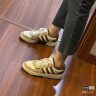 adidas「增嗨鞋」HAIWEE复古厚底增高老爹鞋男女阿迪达斯三叶草 乳白/浅卡其/深棕/咖啡棕 42 实拍图