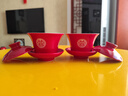 极度空间 改口敬茶杯婚礼茶具陶瓷结婚喜杯新婚套装喜字敬茶杯一对装 实拍图