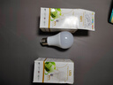 超亮家用led灯泡白光e27螺口大功率LED节能灯泡护眼球泡 暖光 9W【两个装】 实拍图