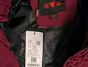 雅鹿羽绒服女可脱卸帽秋冬新款中年老年50岁奶奶羽绒冬装XWJ 酒红 5XL 190（建议155-170斤） 实拍图