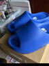 阿迪达斯YEEZY SLIDE克莱茵蓝椰子夏日清凉运动拖鞋ID4133 44.5 实拍图