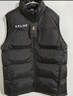 卡尔美（KELME）棉马甲秋冬季新款运动背心男士棉服保暖坎肩足球外套男 黑色 8261MJ1007 XL 实拍图