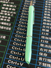 优尚（OASO）按动式自动钢笔 密封防干防摔K016套装海草绿（附4支原装黑色墨囊）儿童钢笔男女生日礼物 实拍图
