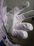 手套女冬季2024新款加绒加厚保暖防寒可触屏男防风电动车滑雪手套 女士灰白（掌围17-21cm） 【升级加厚/抗风蓄热】 1双 实拍图