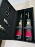 四夕罗（SIXILUO） 通用双支皮盒两瓶750ML红酒葡萄酒礼盒冰酒皮箱子现货 双支黑檀木酒盒（带酒具） 实拍图