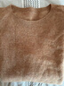 她享100%纯羊毛衫女圆领毛衣保暖上衣秋冬内搭打底针织衫 T144Z8004 实拍图