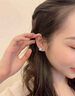 宝曼丹 BORMENDAM珍珠耳钉女时尚气质高级感轻奢小众简约小巧银针耳饰耳环女士礼物 银色耳钉款 实拍图