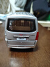 松鼠过河1:24 五菱荣光合金面包车模型 开门声光回力避震转向座椅调节玩具 银色 实拍图