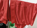 猫人（MiiOW）男士内裤10A抗菌男平角短裤无痕莫代尔结婚本命年红内裤男 3条装 实拍图