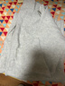无印良品 MUJI 女式 含牦牛绒毛圈花式线长开衫长袖针织衫毛衣女装W9AA052 浅灰色 M-L (165/88A） 实拍图