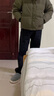 Levi's李维斯冬暖系列男士568宽松直筒简约美式怀旧复古牛仔长裤 黑色 29 (32) 实拍图