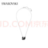 施华洛世奇（SWAROVSKI）Swan优雅天鹅项链女吊坠轻奢小众送女友毕业礼物女 镀白金色 (大)5347329 实拍图