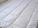 富安娜家纺床垫 全棉静享抗菌立体床垫厚垫橡筋绑带款 浅灰 120*200*3cm 实拍图