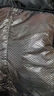 雪中羽皇高充绒90鸭绒羽绒服女长款过膝极寒2025冬季新款保暖厚款黑金外套 黑色 XL (170) 实拍图