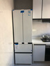松下（Panasonic）四门法式冰箱超薄嵌入式NR-D411XG/PD39WPA 小海豚风冷无霜变频独立保鲜银离子除菌 NR-PD39WPA法式四门[390L]白色超薄 实拍图