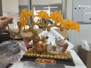 狮家财源广进发财树招财猫摆件客厅店铺收银台高档装饰品乔迁开业礼物 小号财源广进招财猫【礼盒款】 实拍图