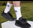 阿迪达斯 （adidas）男鞋夏季LITERACER3.0轻便透气时尚舒适低帮跑步鞋 黑色 42 实拍图