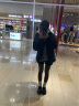 回力女鞋英伦风小皮鞋女春夏新款单鞋百搭厚底黑色乐福鞋子女休闲软底 黑色 37 实拍图