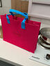 京东物流 大牌同款托特包毛毡包多巴胺撞色通勤大容量收纳袋 多巴胺 40*30*12cm 实拍图