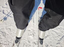杉努（SHANNU）暴雨级防水冲锋裤男秋冬季户外登山美式机能工装裤子 黑色加绒 XL 实拍图