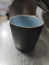 古石尊  茶杯陶瓷 窑变主人杯复古品茗杯家用功夫茶具小茶盏单杯创意简约个人杯水杯 品茗杯--青石釉 实拍图
