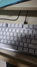 狼蛛（AULA）机械键盘无线/蓝牙/有线三模F 87键键盘炫彩灯效侧刻键线分离电竞游戏吃鸡键盘台式笔记本电脑通用 茶轴电竞键盘+鼠标+耳机三件套 三模高特 实拍图