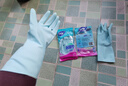 妙洁手套家务乳胶洗碗家务洗衣服防水厨房手套耐用型大号中号小号 耐用手套大号【2双】 实拍图
